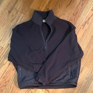 Vuori Black Quarter-Zip Pullover